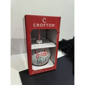 Crofton Santa Is It To Late To Be Good Christmas Ornament
